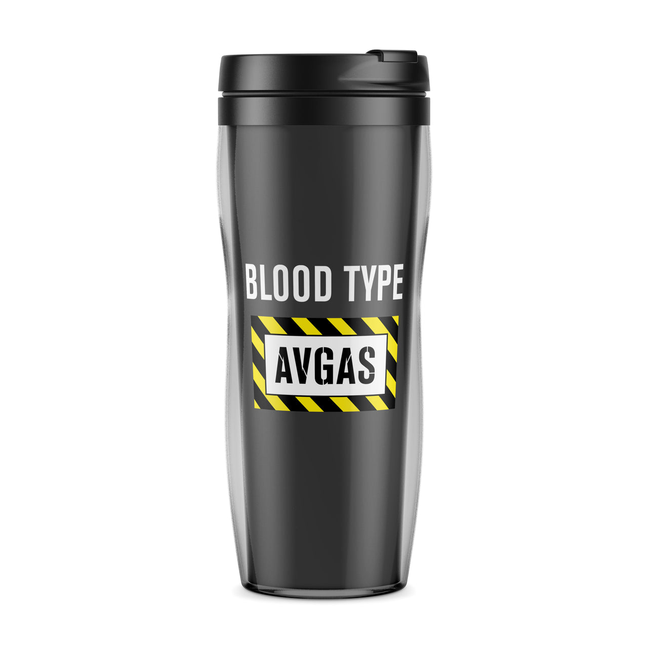 Blood Type AVGAS Designed Travel Mugs
