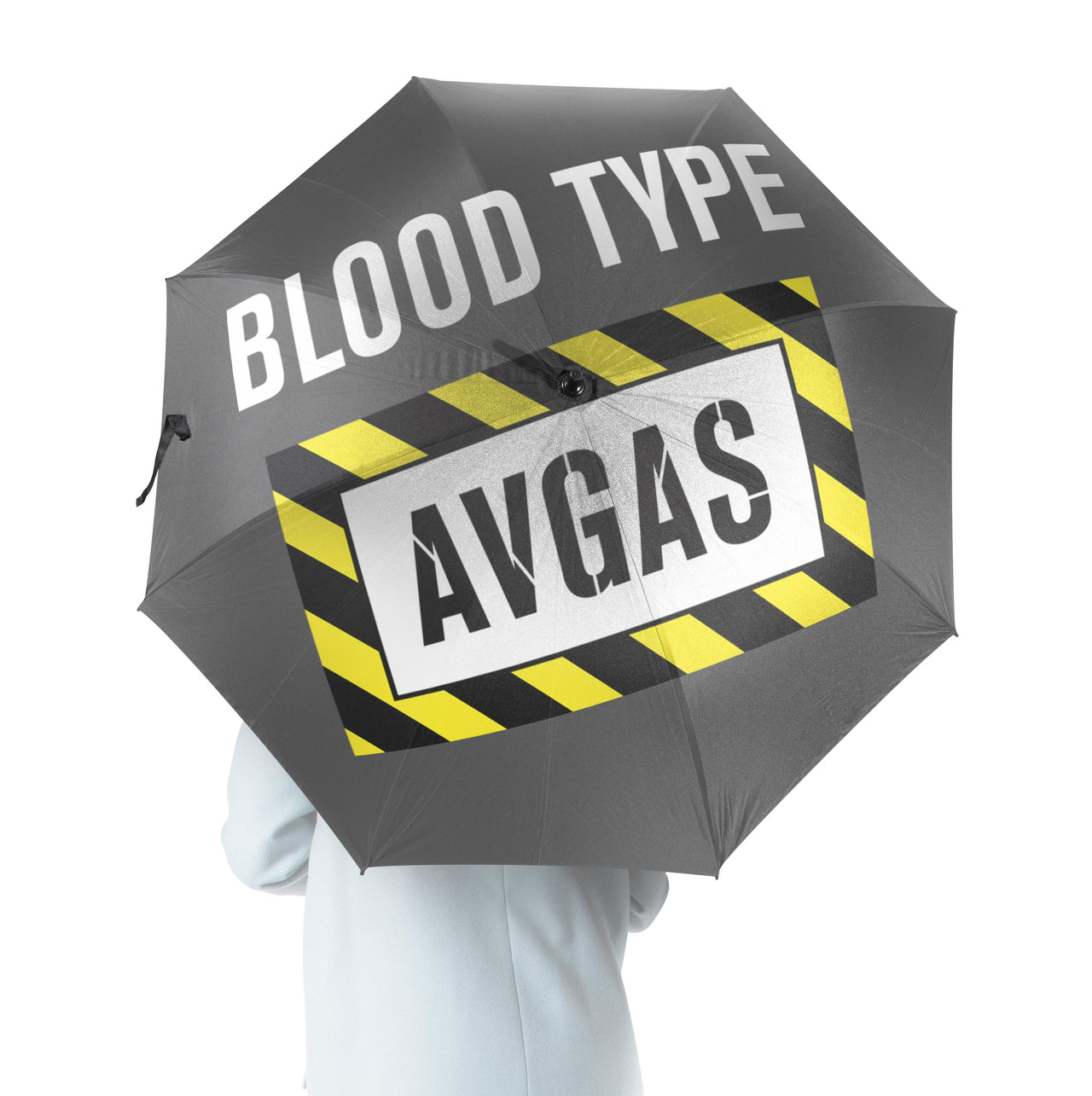 Blood Type AVGAS Designed Umbrella