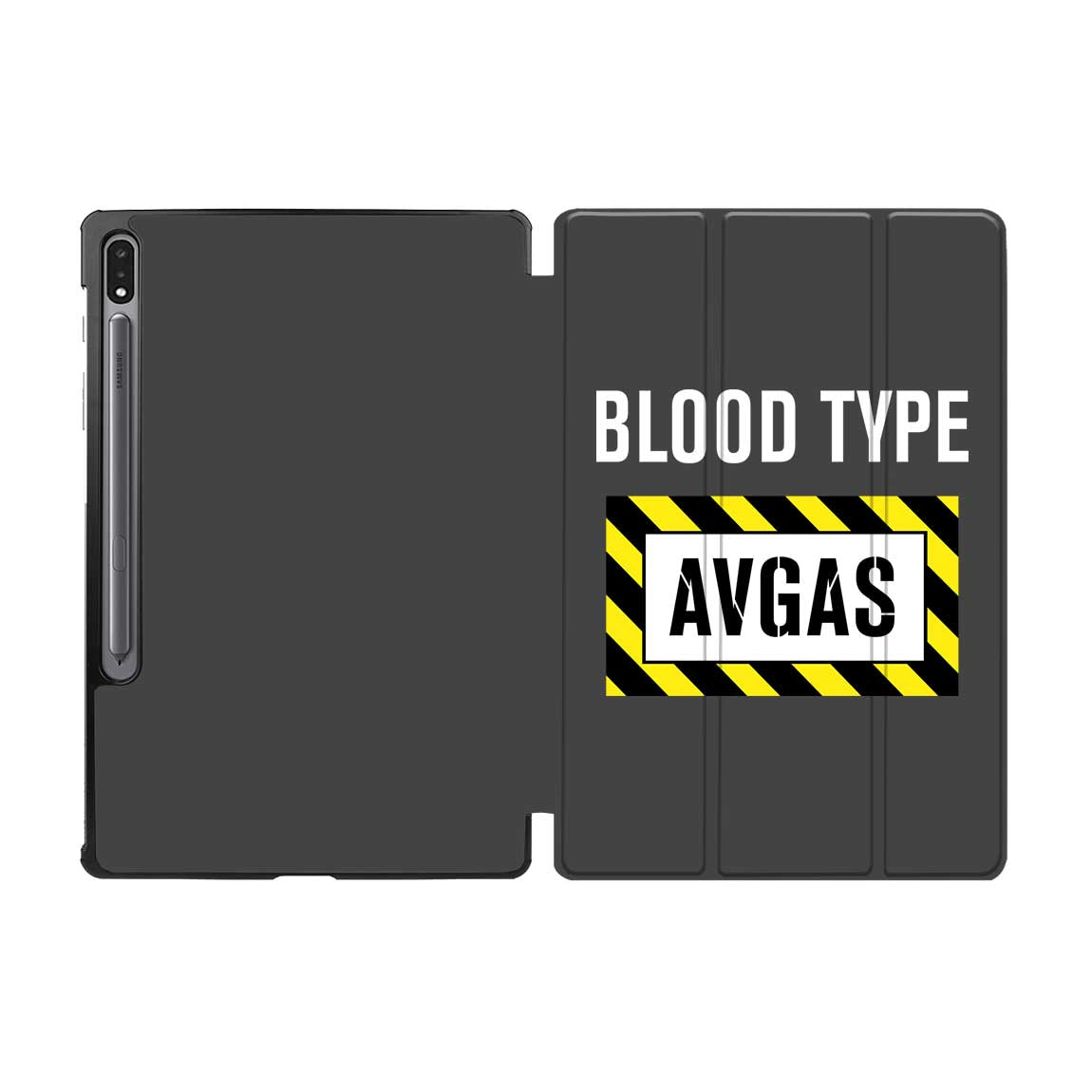 Blood Type AVGAS Designed Samsung Tablet Cases