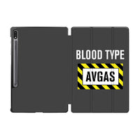 Thumbnail for Blood Type AVGAS Designed Samsung Tablet Cases