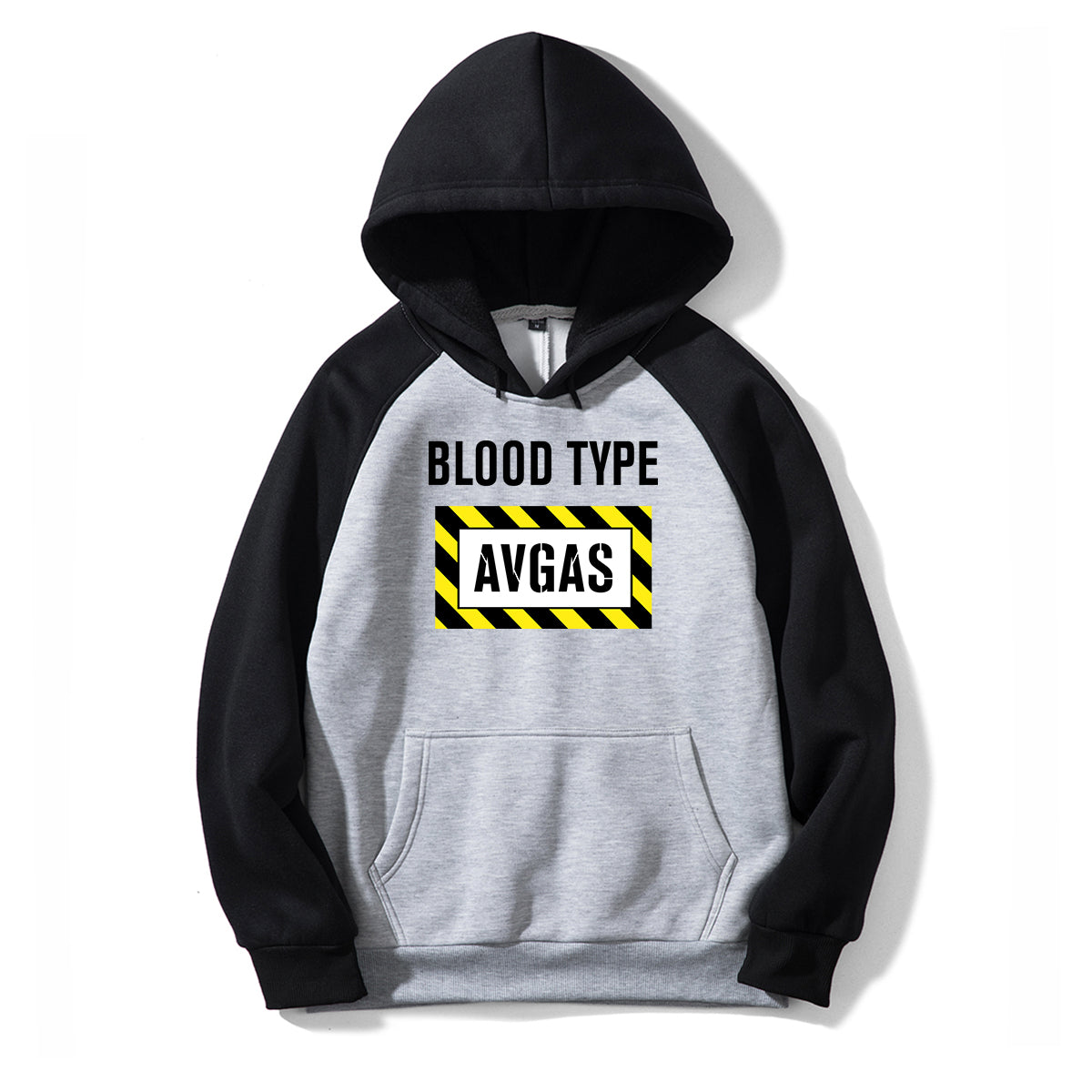 Blood Type AVGAS Designed Colourful Hoodies