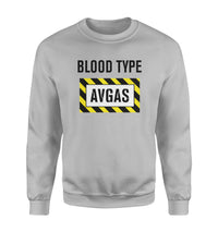 Thumbnail for Blood Type AVGAS Designed Sweatshirts