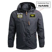 Thumbnail for Blood Type AVGAS Designed Thin Stylish Jackets