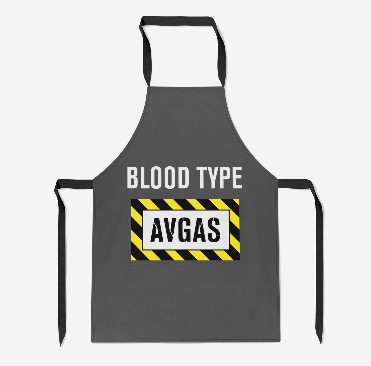 Blood Type AVGAS Designed Kitchen Aprons