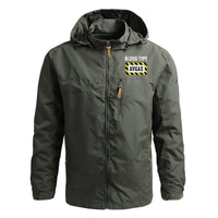 Thumbnail for Blood Type AVGAS Designed Thin Stylish Jackets