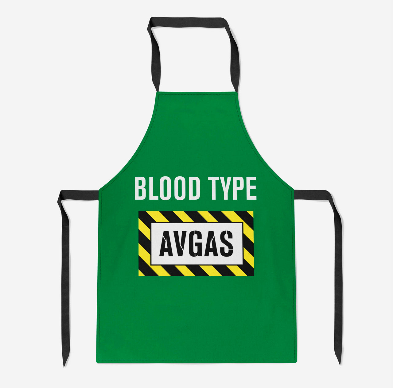 Blood Type AVGAS Designed Kitchen Aprons