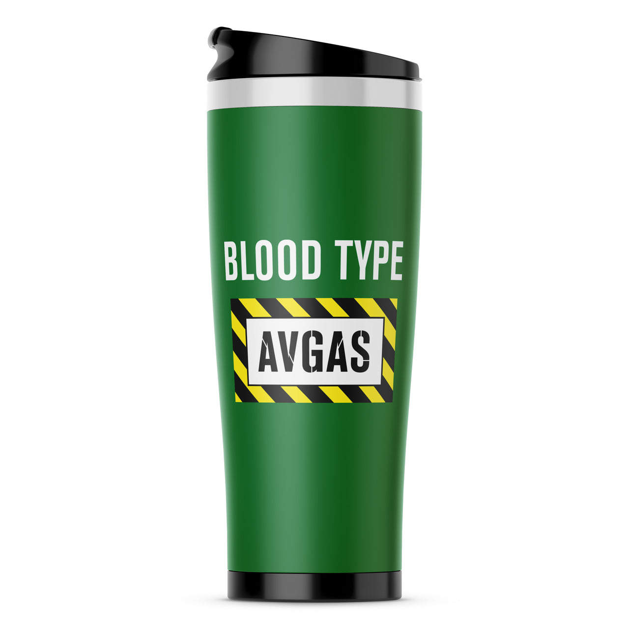Blood Type AVGAS Designed Travel Mugs