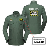 Thumbnail for Blood Type AVGAS Designed Military Coats