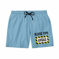 Thumbnail for Blood Type AVGAS Designed Swim Trunks & Shorts