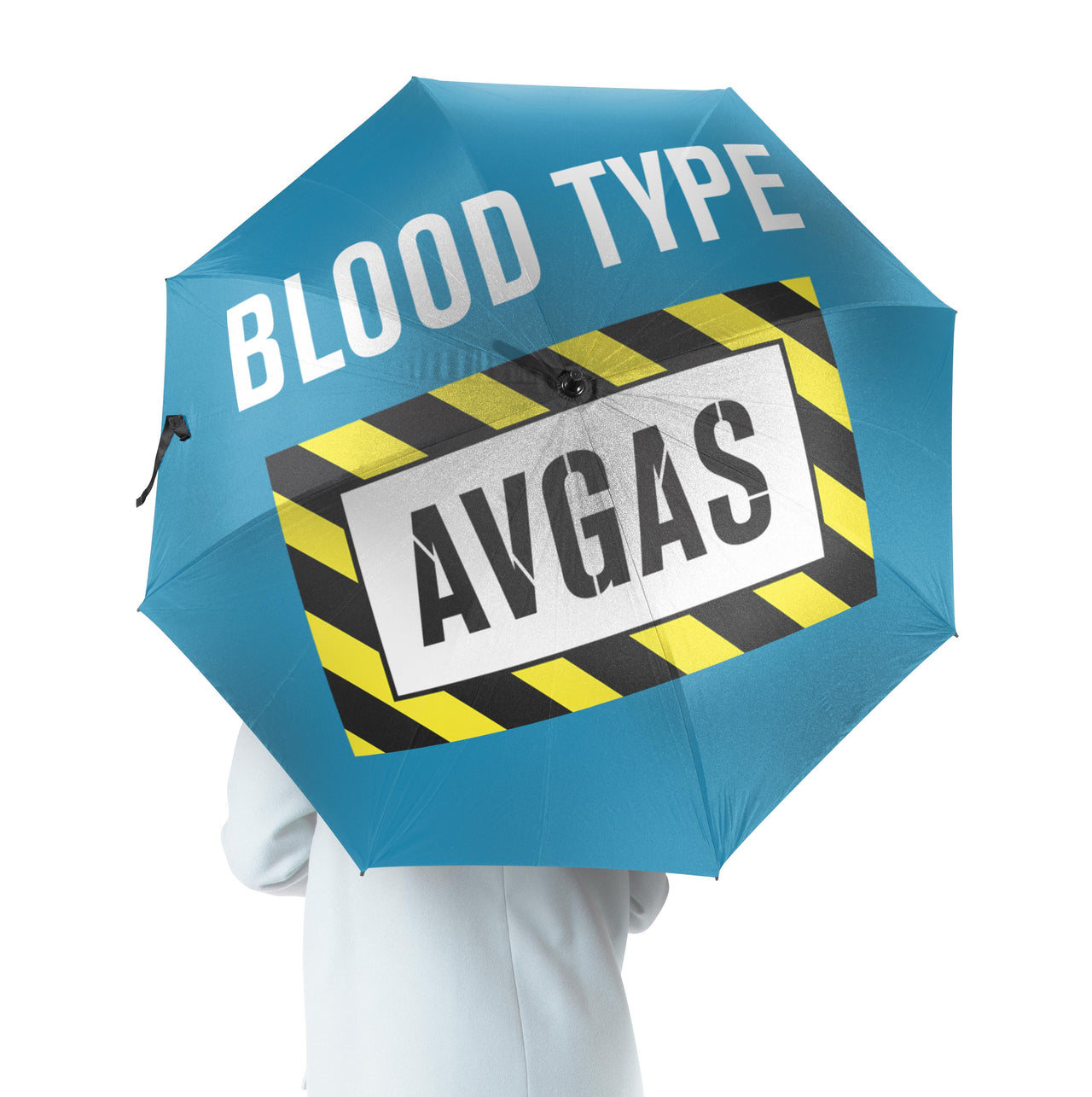 Blood Type AVGAS Designed Umbrella