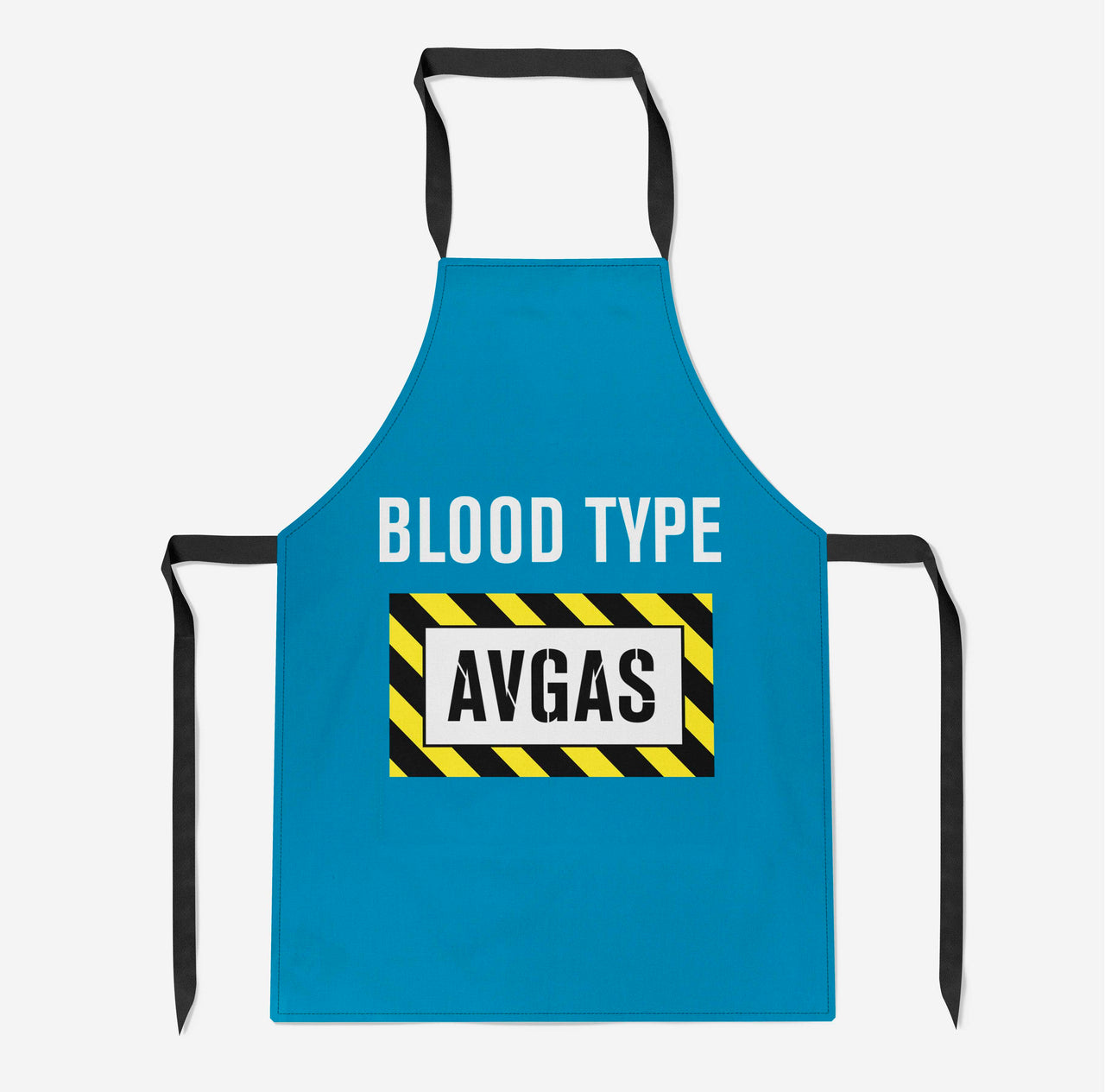 Blood Type AVGAS Designed Kitchen Aprons