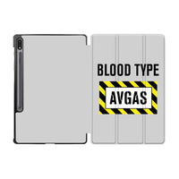 Thumbnail for Blood Type AVGAS Designed Samsung Tablet Cases