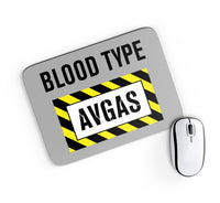 Thumbnail for Blood Type AVGAS Designed Mouse Pads