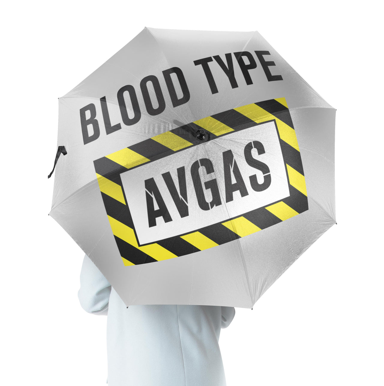 Blood Type AVGAS Designed Umbrella