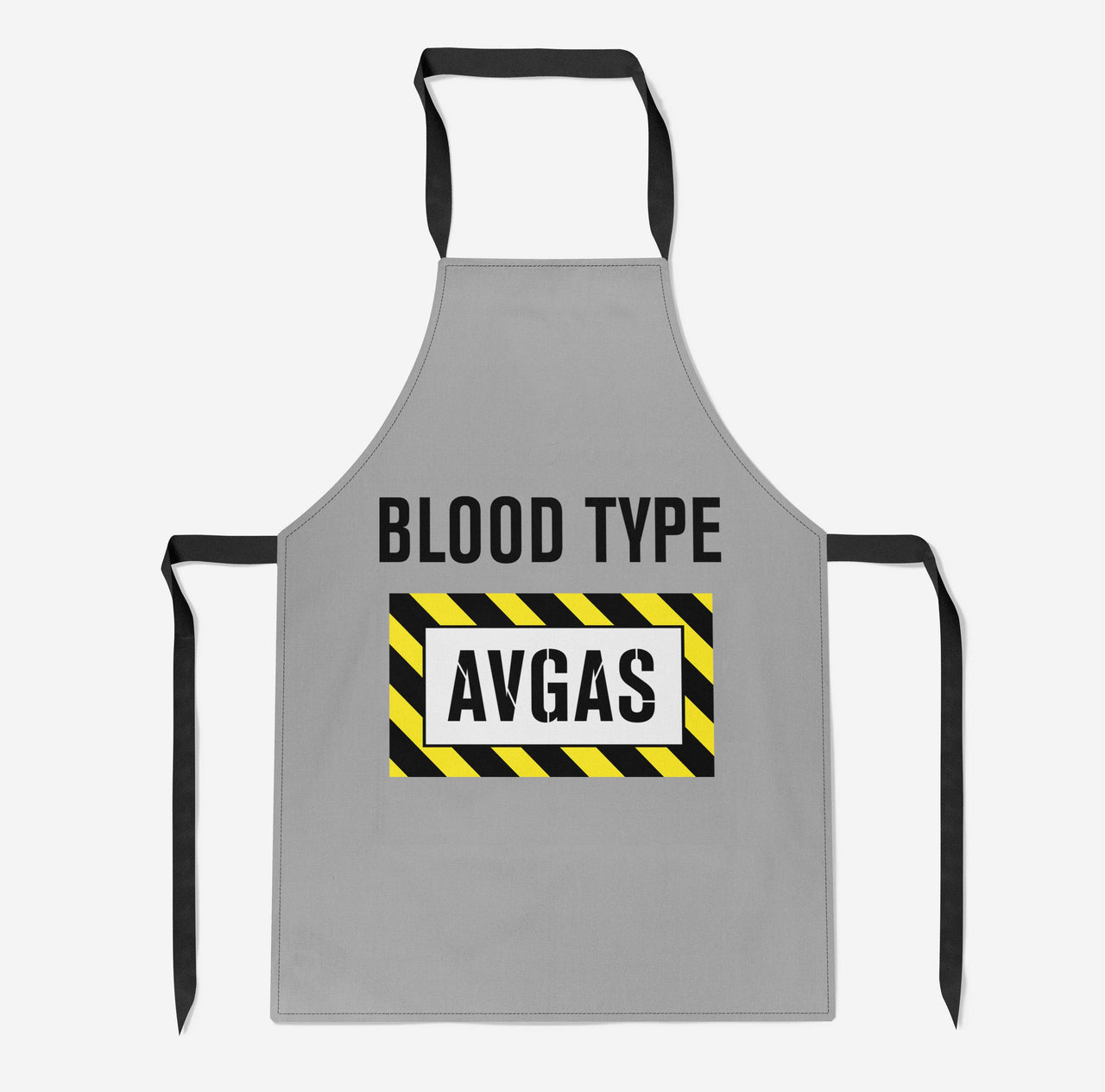 Blood Type AVGAS Designed Kitchen Aprons