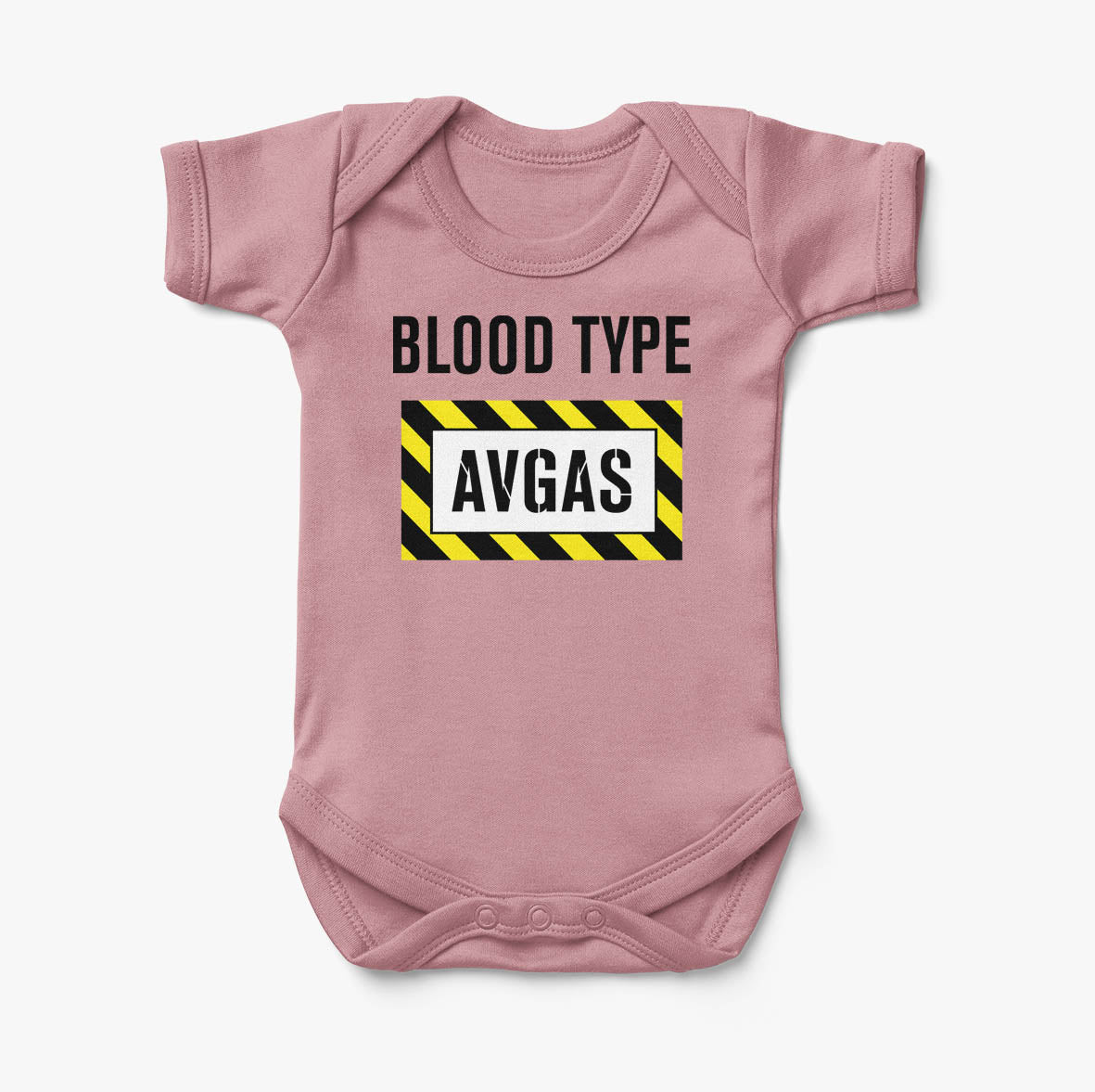 Blood Type AVGAS Designed Baby Bodysuits