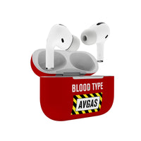 Thumbnail for Blood Type AVGAS Designed AirPods  Cases