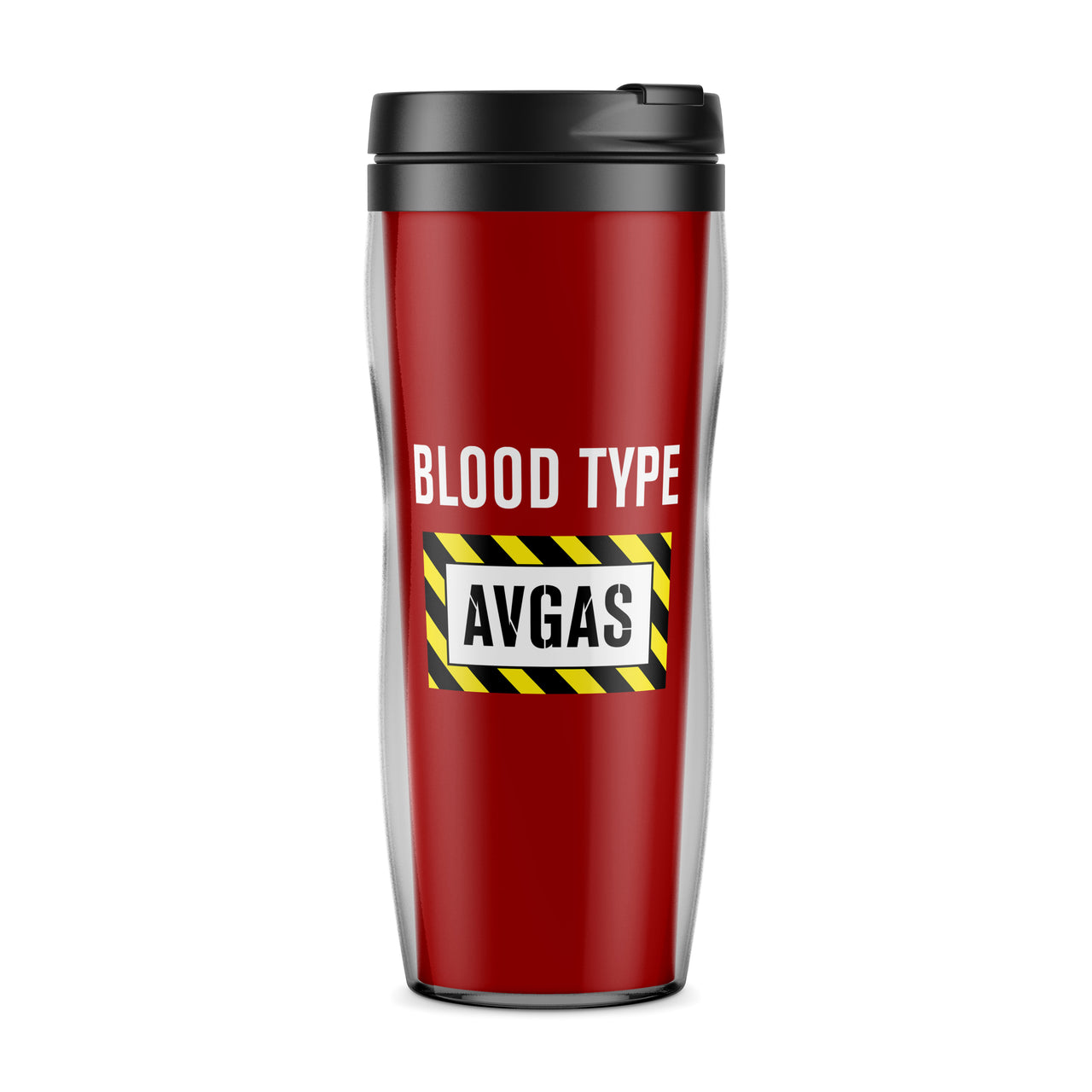 Blood Type AVGAS Designed Travel Mugs