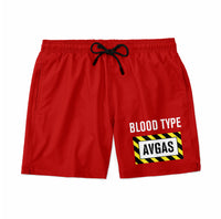Thumbnail for Blood Type AVGAS Designed Swim Trunks & Shorts
