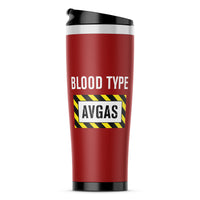 Thumbnail for Blood Type AVGAS Designed Travel Mugs