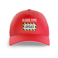 Thumbnail for Blood Type AVGAS Printed Hats