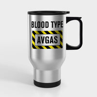 Thumbnail for Blood Type AVGAS Designed Travel Mugs (With Holder)
