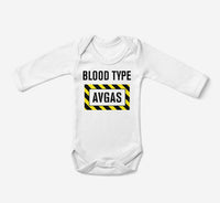 Thumbnail for Blood Type AVGAS Designed Baby Bodysuits