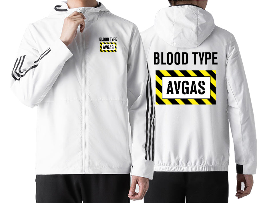 Blood Type AVGAS Designed Sport Style Jackets