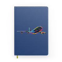 Thumbnail for Multicolor Airplane Designed Notebooks