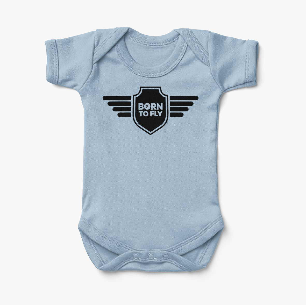 Born To Fly & Badge Designed Baby Bodysuits