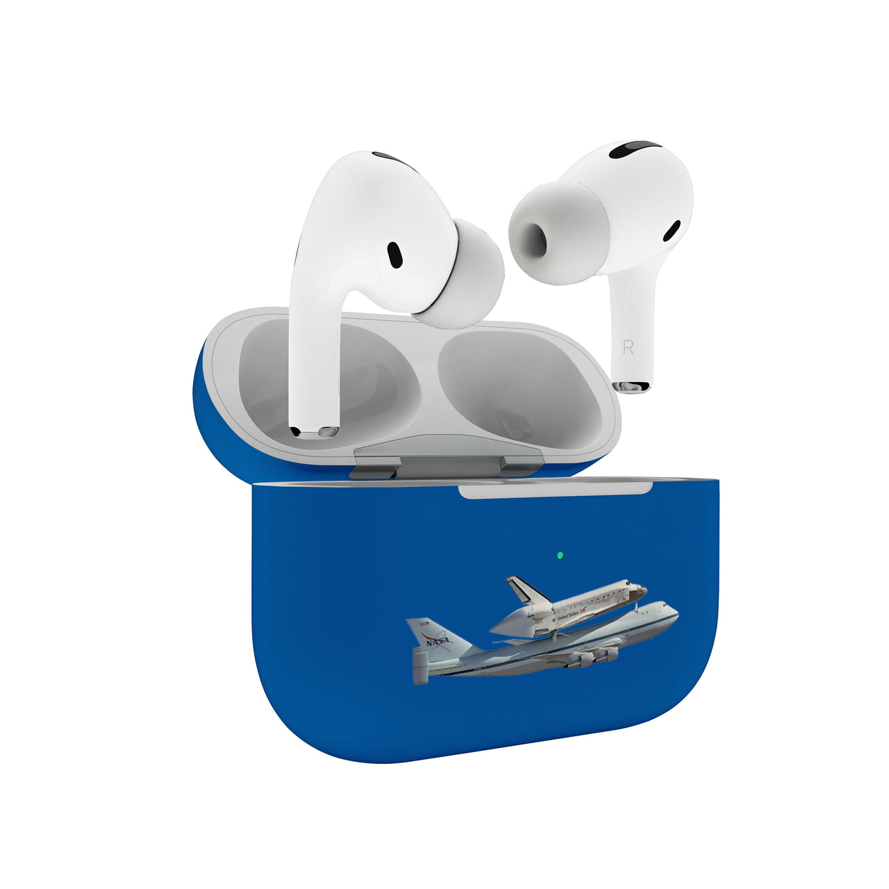 Space shuttle on 747 Designed AirPods