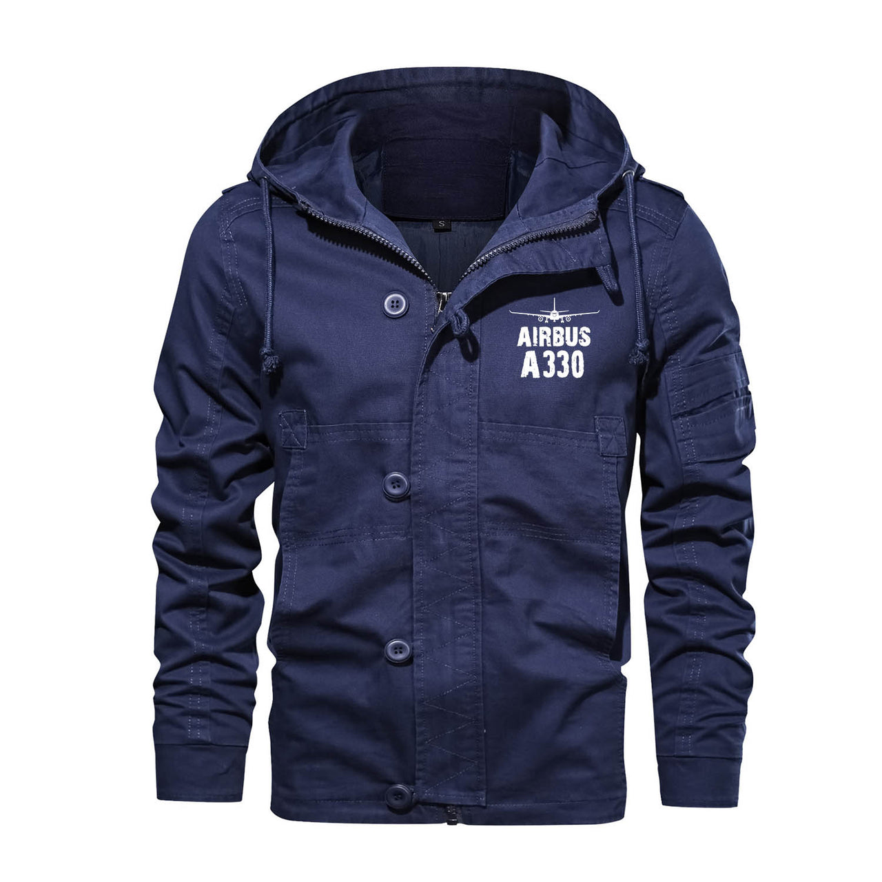 Airbus A330 & Plane Designed Cotton Jackets