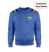 Thumbnail for Custom & Name with EPAULETTES (Badge 5) Designed 3D Sweatshirts