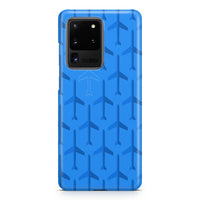 Thumbnail for Blue Seamless Airplanes Samsung S & Note Cases