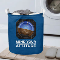 Thumbnail for Mind Your Attitude Designed Laundry Baskets