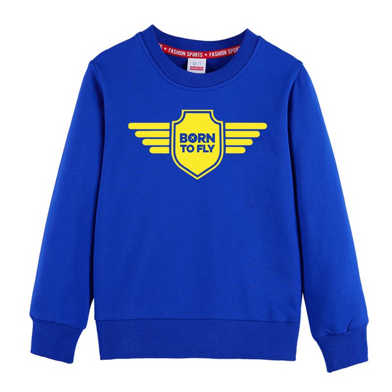 Born To Fly & Badge Designed "CHILDREN" Sweatshirts