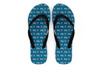 Thumbnail for Pilot & Jet Engine Designed Slippers (Flip Flops)