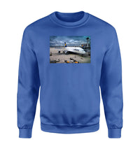 Thumbnail for Lufthansa's A380 At The Gate Designed Sweatshirts