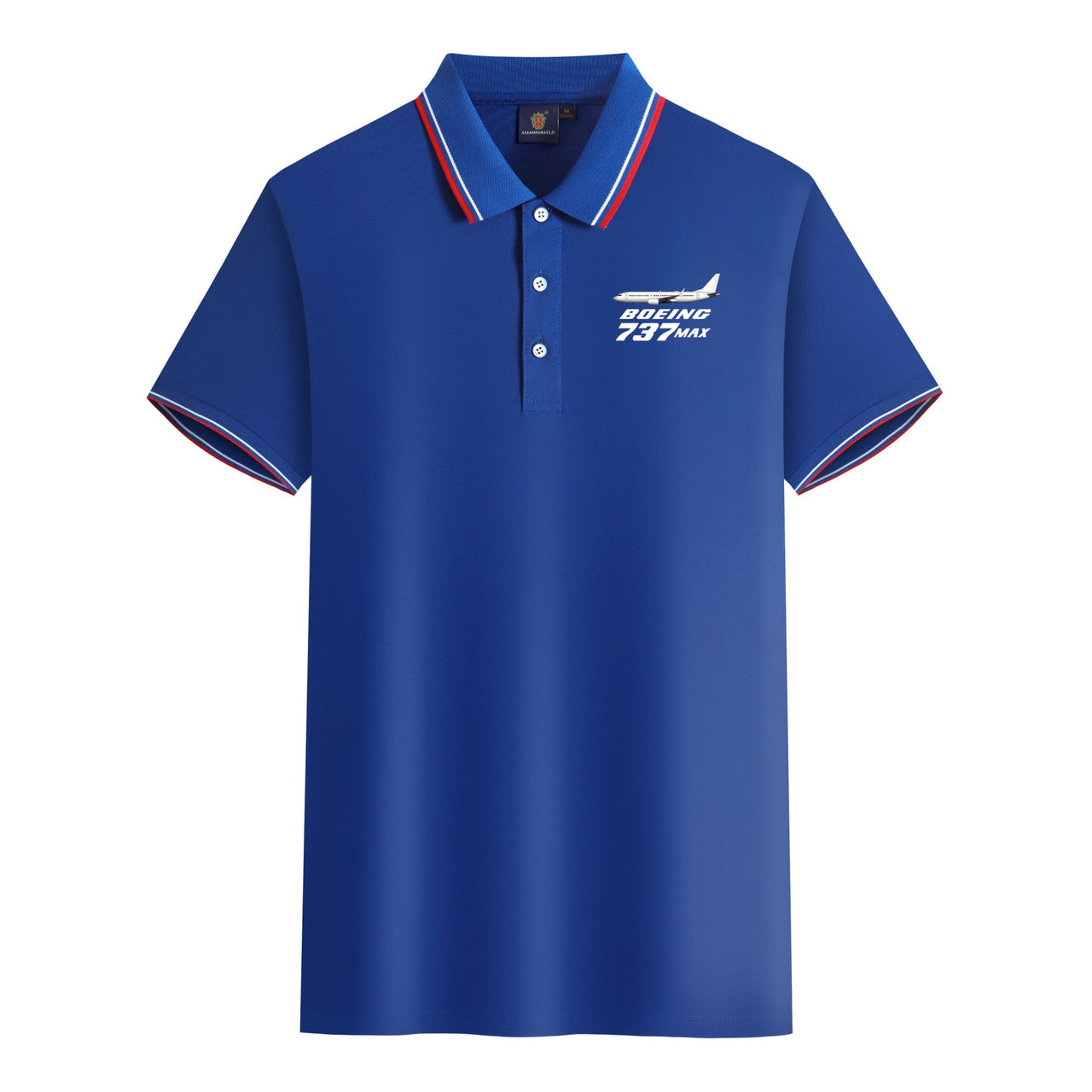 The Boeing 737Max Designed Stylish Polo T-Shirts