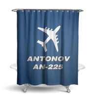 Thumbnail for Antonov AN-225 (28) Designed Shower Curtains