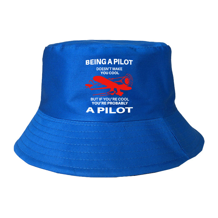 If You're Cool You're Probably a Pilot Designed Summer & Stylish Hats