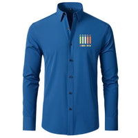Thumbnail for Colourful Cabin Crew Designed Long Sleeve Shirts