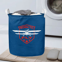 Thumbnail for Born To Fly Designed Designed Laundry Baskets