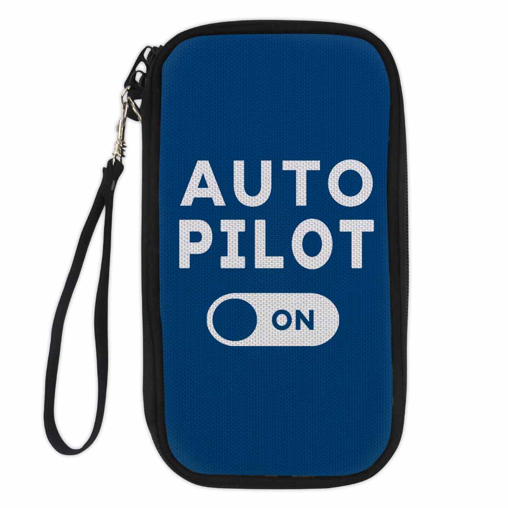 Auto Pilot ON Designed Travel Cases & Wallets