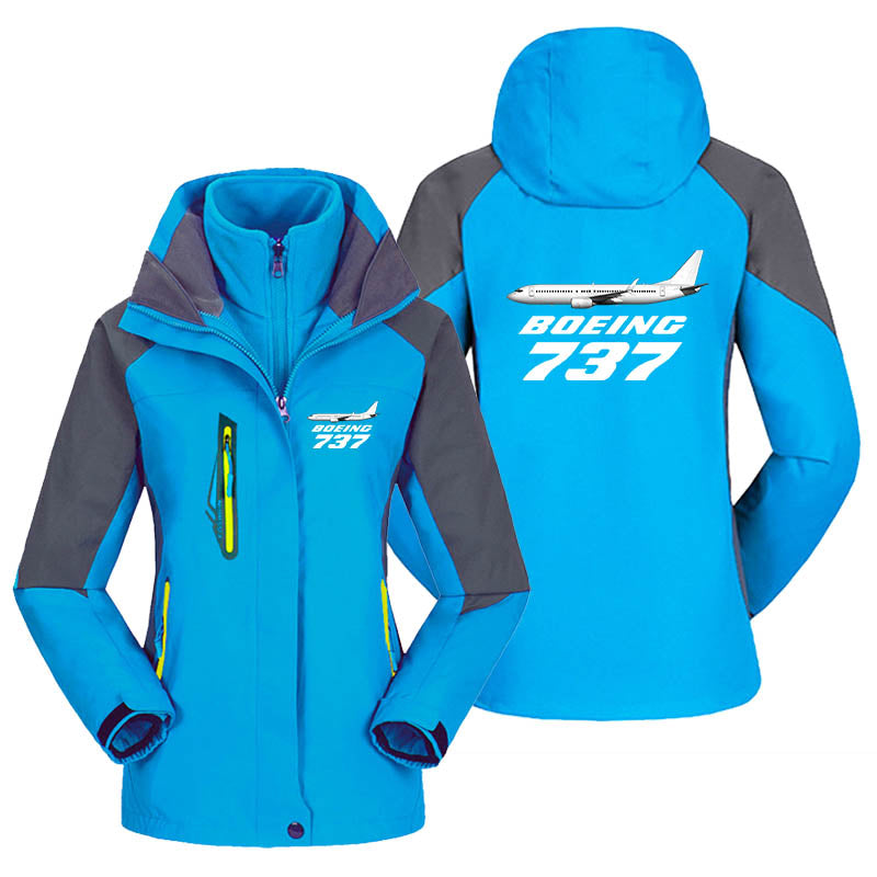 The Boeing 737 Designed Thick "WOMEN" Skiing Jackets