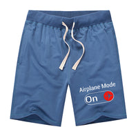 Thumbnail for Airplane Mode On Designed Cotton Shorts