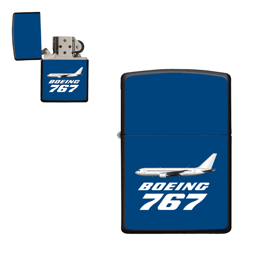 The Boeing 767 Designed Metal Lighters