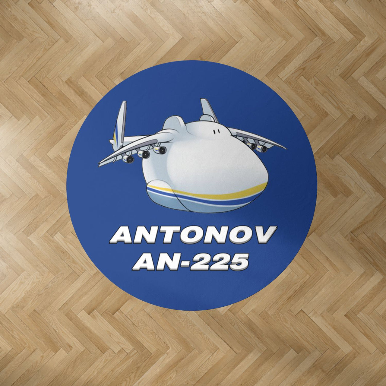 Antonov AN-225 (21) Designed Carpet & Floor Mats (Round)
