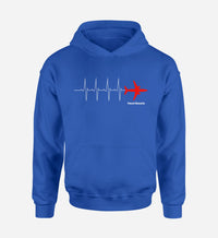 Thumbnail for Aviation Heartbeats Designed Hoodies
