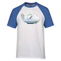 Thumbnail for Antonov 225 Side Profile Designed Raglan T-Shirts